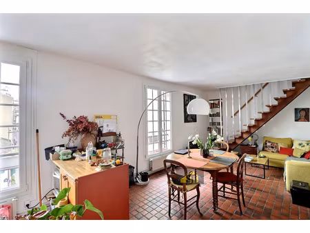 nouveaute sti dernier étage en duplex 3/4 pièces 77m2 au sol