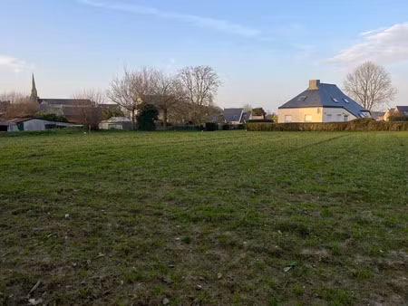 vente terrain 1089 m² à caouënnec-lanvézéac (22300)  93 000 €