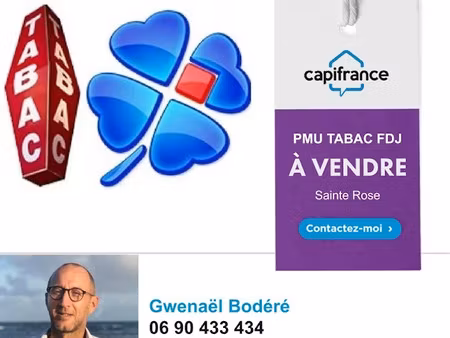 vente locaux professionnels 2 pièces 32 m² à sainte rose (97115)  155 000 €