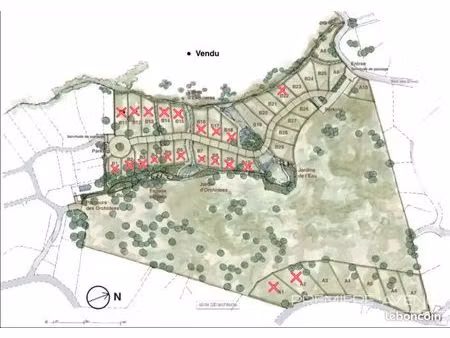 terrain 1183 m² les issambres