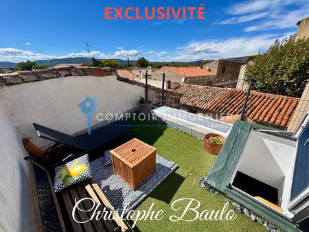 dépt hérault (34)  à vendre à mireval  maison de village