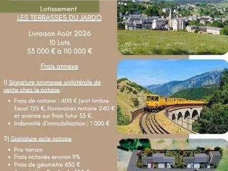 terrain constructible à vendre