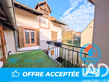 vente maison 3 pièces 57 m² à rouffach (68250)  169 000 €
