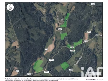 vente terrain agricole 129 827 m²