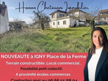 terrain de 665 m2 en vente - igny  île-de-france
