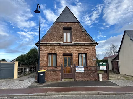 vente maison 6 pièces 65 m² à saint-nicolas-d'aliermont (76510)  148 000 €