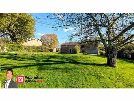 jarnosse (42460) maison 100 m² à rénover avec annexes et terrain 1100m²
