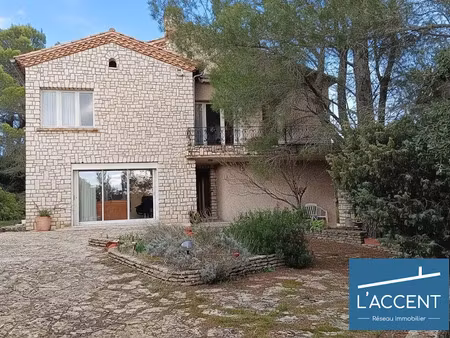 vente maison 7 pièces 185 m² à castillon-du-gard (30210)  350 000 €