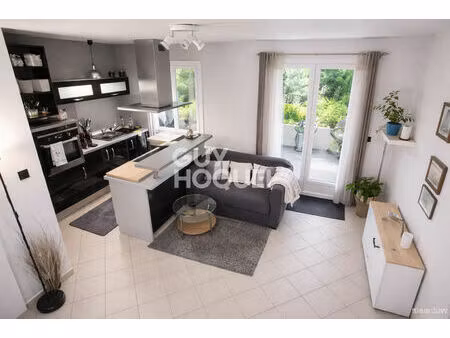mezieres sur seine - investissement locatif - t2 duplex loué - jardin sud ?-2 parkings - r