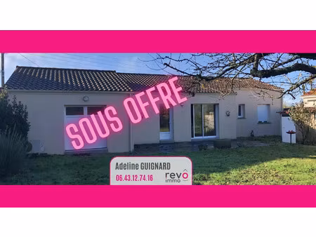 vente maison 4 pièces 91 m² la tessoualle (49280)