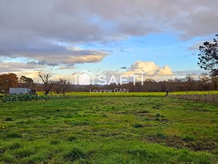 vente terrain 1360 m² peillac (56220)