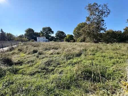 vente terrain 960 m² à la clisse (17600)  55 000 €