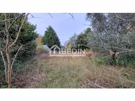 vente terrain 1062 m² à pessac (33600)  615 000 €