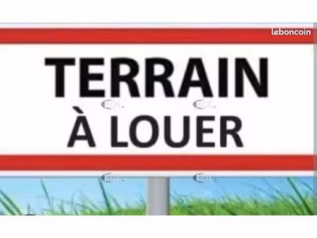 terrain à louer