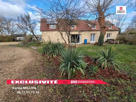 dampierre sur avre 28350 maison individuelle - 1 étage - 5 chambres - 2 quart ports - caba