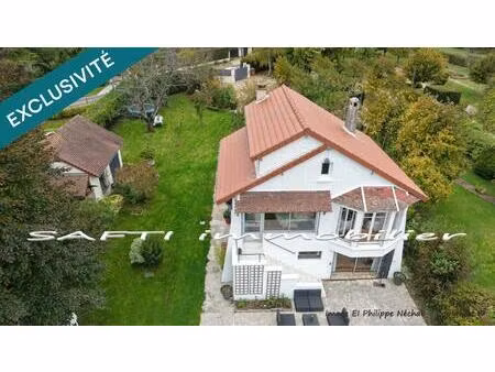 maison de charme de 140m2 avec vue panoramique sur la vallée de la seine / 4 chambres sur 