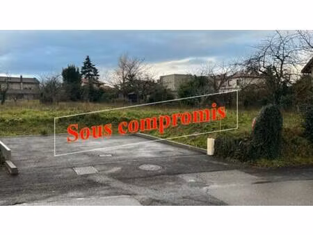 achat terrain 803m² la tour de salvagny 69890