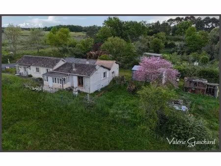 vente maison 5 pièces 100 m² à porchères (33660)  127 000 €