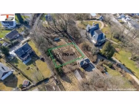 terrain à bâtir à vendre à promenade hanrion lot 2 spa (vbd61523)