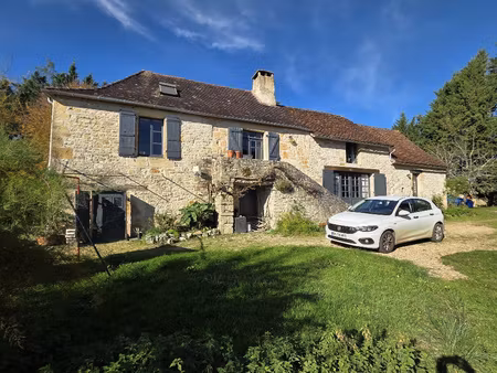 grande batisse en pierres (env 150m2)  2ha de terrain + dépe