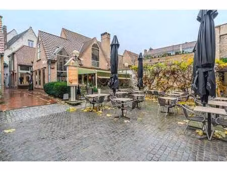 brugge : succesvolle horecazaak met ruim terras