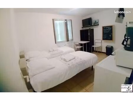 studio meublé en gîte