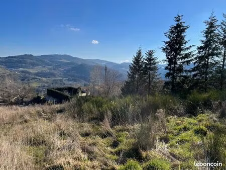 terrain 1606 m² lamastre