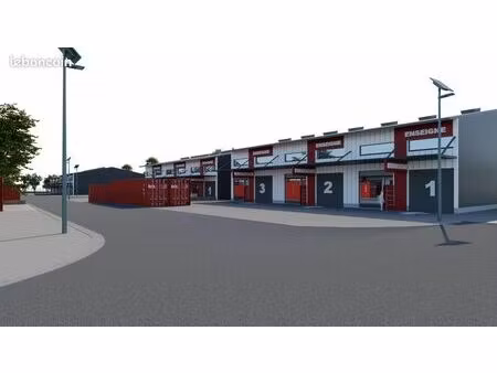 local industriel 200 m²