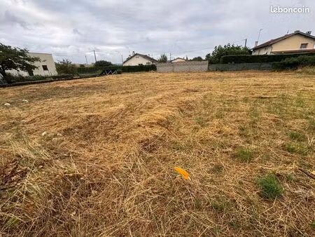 terrain constructible à vendre la tour du crieu
