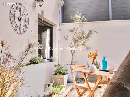 maison loft t3 style industriel de 88m2 avec terrasse arborée