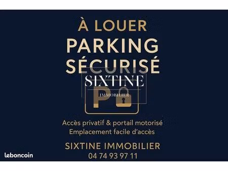 parking/box 11 m² bourgoin-jallieu