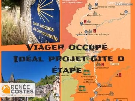 gîte en viager 3 pièces 89 m²