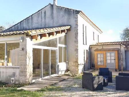 beau mas en pierres 210 m² sur terrain 6.633 m² avec dépendance aménagée 45 m²