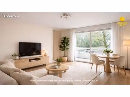 agréable appartement dans résidence arborée