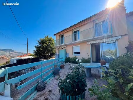 creissels : maison d’habitation t7 sur parcelle 330 m2 avec belle vue dégagée