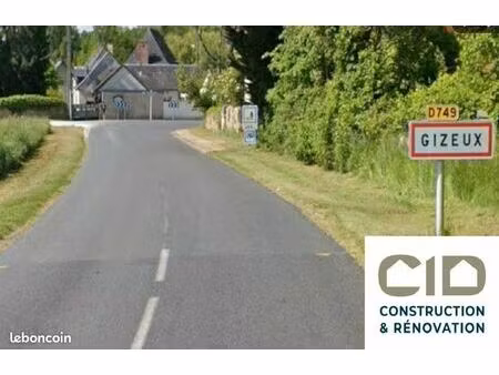 terrain 570 m² gizeux