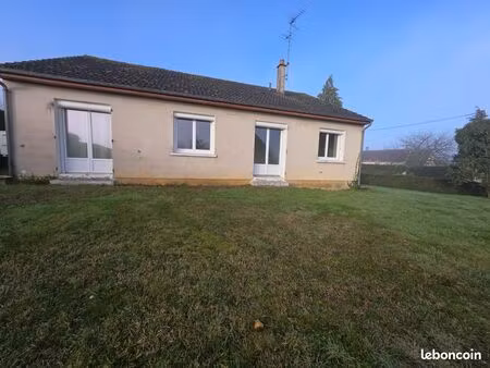 pavillon de plain-pied  3 chambres  garage et jardin