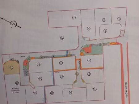 terrain viabilisé à vendre