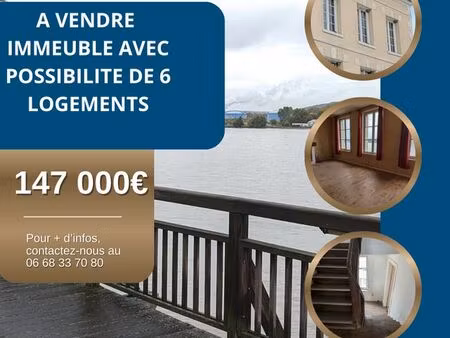 immeuble 350 m² saint-aubin-sur-quillebeuf