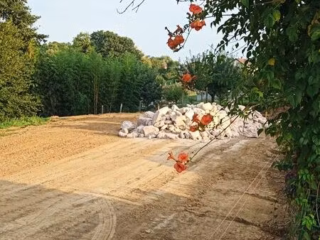 terrain prêt a construire