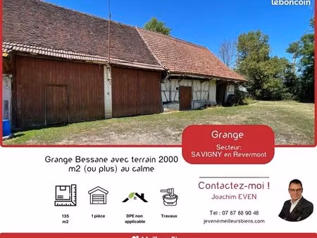 hangar 2 pièces 135 m²