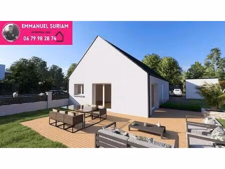 terrain avec maison neuve à vendre