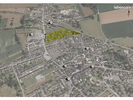 terrain 255 m² plerguer