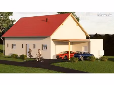 projet d'une maison individuelle validé - terrain constructible 11 6 ares – environnement 