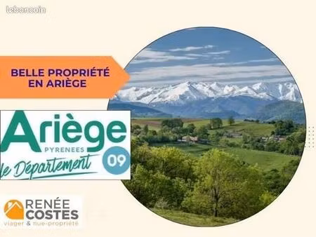 propriété en viager 6 pièces 140 m²