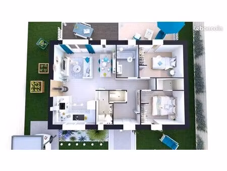 maison 6 pièces 70 m²