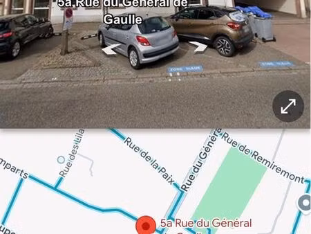 place de parking en sous-sol fermé