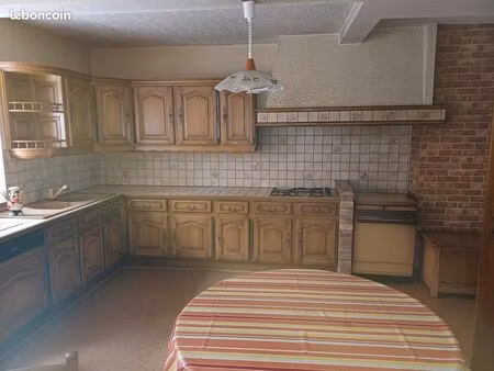 maison individuelle mitoyenne 125 m2 proche diemeringen avec jardin  et garage  proche éco