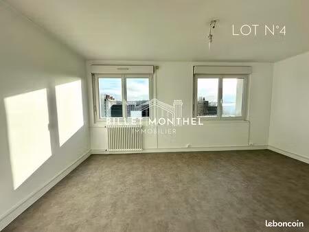 5/8 appartements deux et trois pieces à deux pas du parc de bagatelle  cherbourg-en-cotent