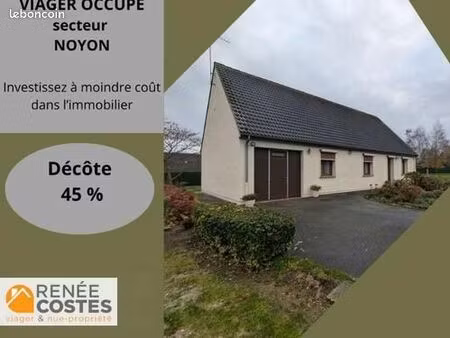 maison en viager 4 pièces 88 m²